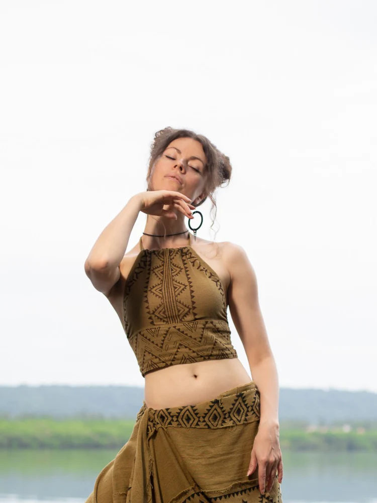 Yoruba Crop-top